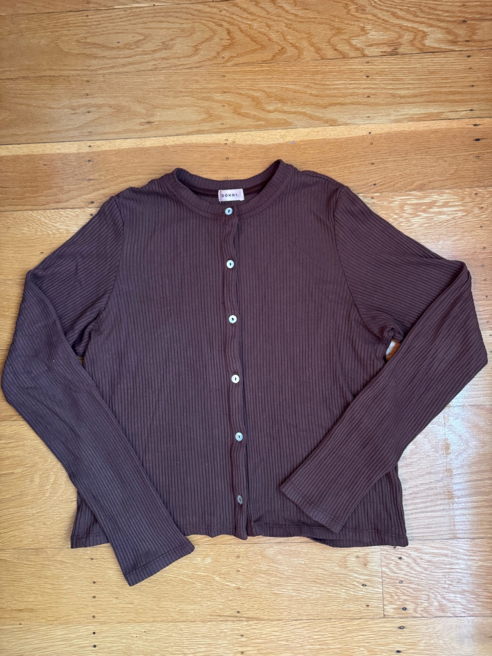 Donni Rib Cardigan
